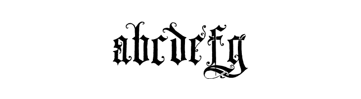 Skjend Hans Gotisk Regular  Free Fonts Download