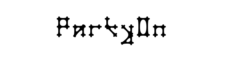 Gotika Apvalus  Free Fonts Download
