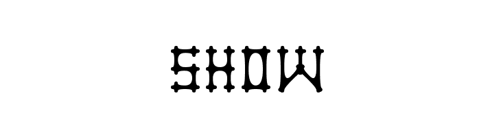 Gotika Apvalus  Free Fonts Download