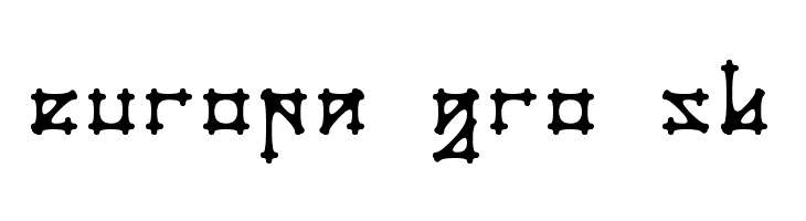 Gotika Apvalus  Free Fonts Download