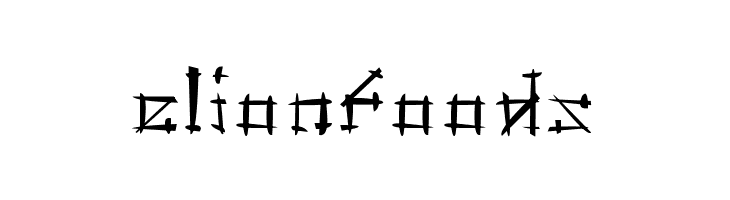 Gotika Brokas  Free Fonts Download