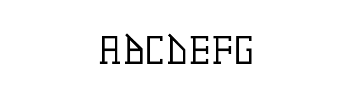 Gotika Serifai A  Free Fonts Download