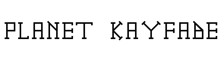 Gotika Serifai A  Free Fonts Download