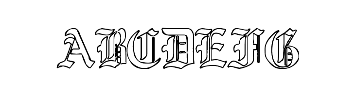 Ye Old Shire Outline  Free Fonts Download