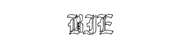 Ye Old Shire Outline  Free Fonts Download