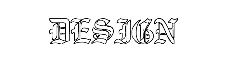 Ye Old Shire Outline  Free Fonts Download