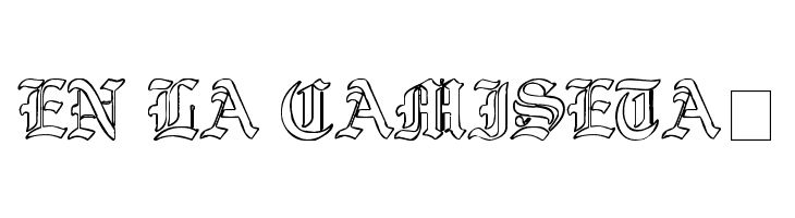 Ye Old Shire Outline  Free Fonts Download