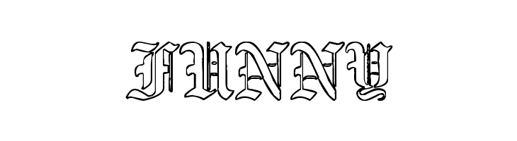 Ye Old Shire Outline  Free Fonts Download