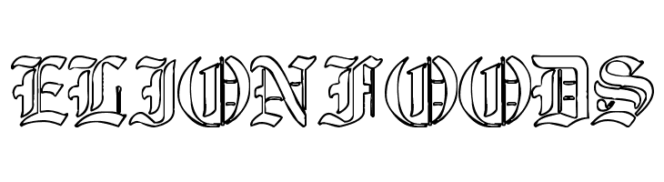 Ye Old Shire Outline  Free Fonts Download