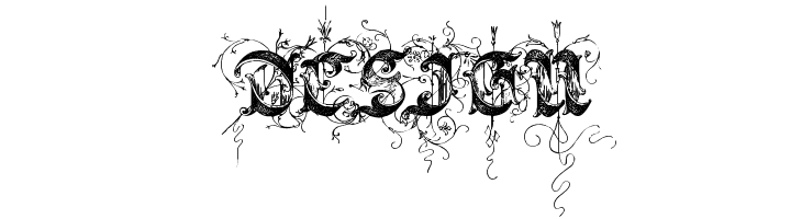 Saraband Initials  Free Fonts Download