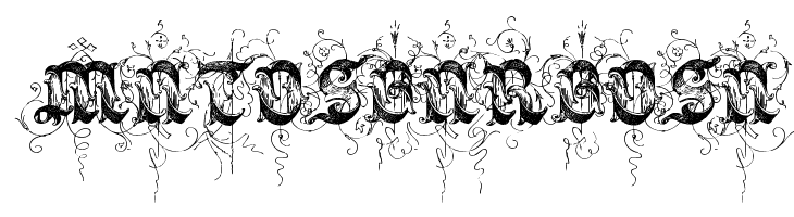 Saraband Initials  Free Fonts Download