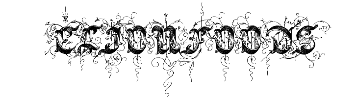 Saraband Initials  Free Fonts Download