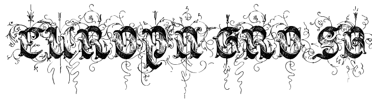 Saraband Initials  Free Fonts Download