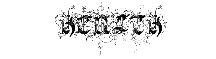 Saraband Initials  Free Fonts Download