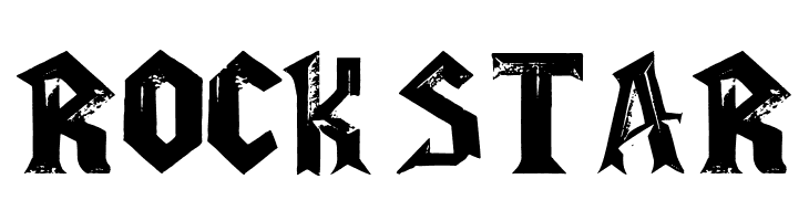 ROCK%2BSTAR WoW-plexus Font