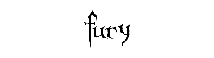 fury Sanctuary Font