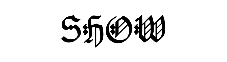 GotenborgFraktur  Free Fonts Download