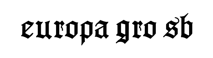 GotenborgFraktur  Free Fonts Download