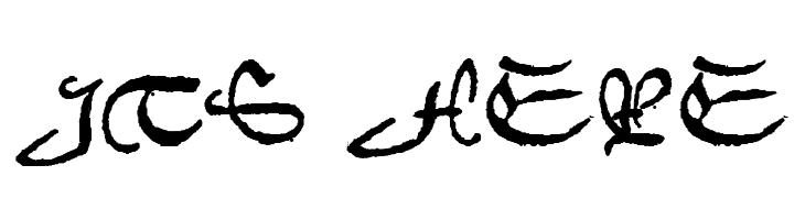 1742Frenchcivilite  Free Fonts Download