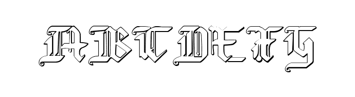 Redcoat Shadow  Free Fonts Download