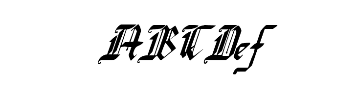 Redcoat Condensed Italic  Free Fonts Download