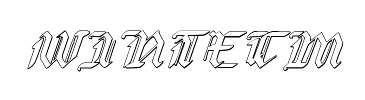 Redcoat Shadow Italic  Free Fonts Download