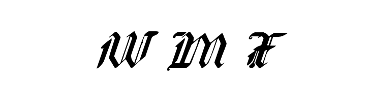 Redcoat Italic  Free Fonts Download