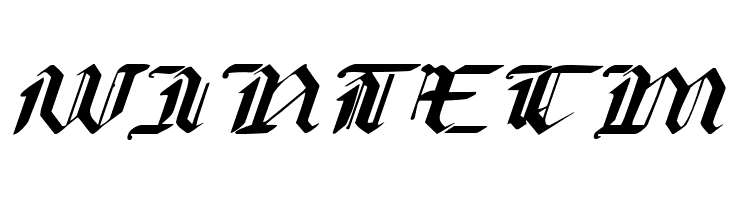 Redcoat Expanded Italic  Free Fonts Download