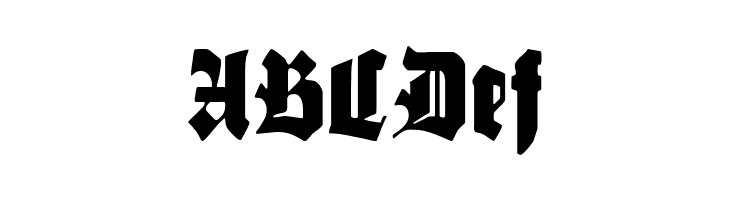 SchmaleGotischMK  Free Fonts Download