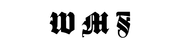 SchmaleGotischMK  Free Fonts Download