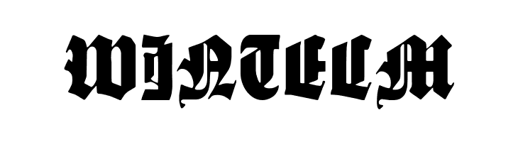 SchmaleGotischMK  Free Fonts Download