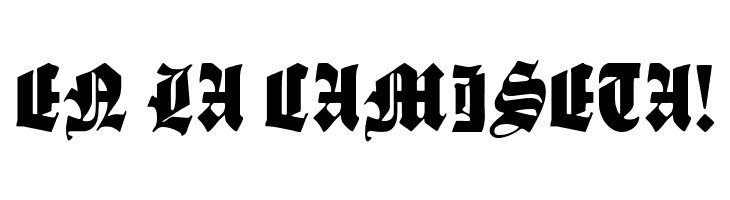 SchmalfetteGotisch  Free Fonts Download