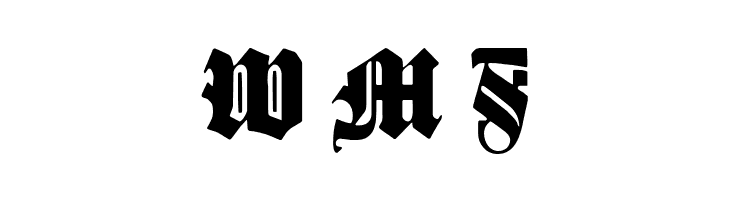 SchmalfetteGotisch  Free Fonts Download
