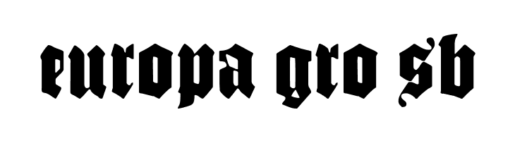 SchmalfetteGotisch  Free Fonts Download