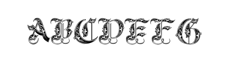 Royal Initialen  Free Fonts Download