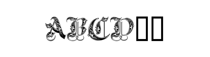 Royal Initialen  Free Fonts Download