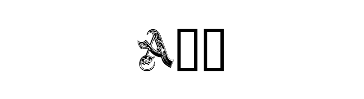Royal Initialen  Free Fonts Download