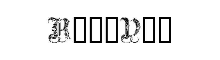 Royal Initialen  Free Fonts Download