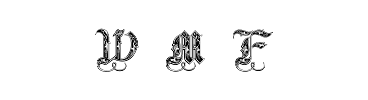 Royal Initialen  Free Fonts Download