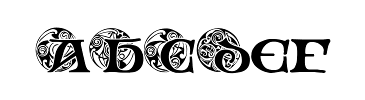 Spiral Initials  Free Fonts Download