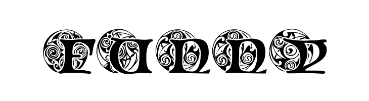 Spiral Initials  Free Fonts Download