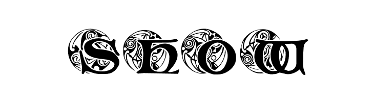 Spiral Initials  Free Fonts Download