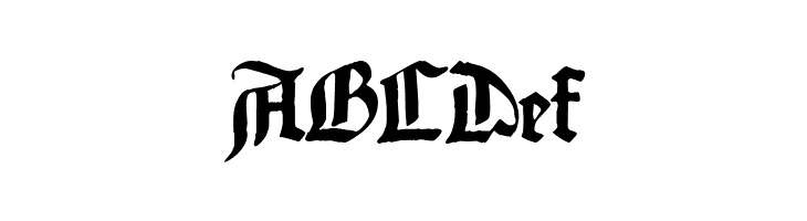 Gutenberg Textura  Free Fonts Download