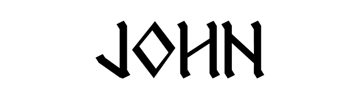 RUNEnglish 2  Free Fonts Download