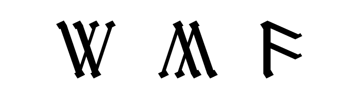 RUNEnglish 2  Free Fonts Download