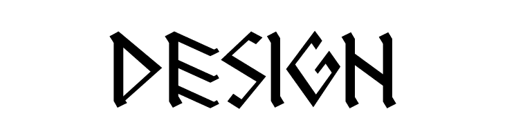 RUNEnglish 1  Free Fonts Download