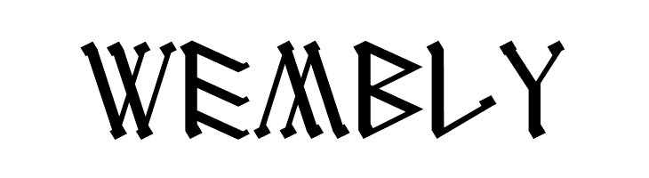 RUNEnglish 1  Free Fonts Download