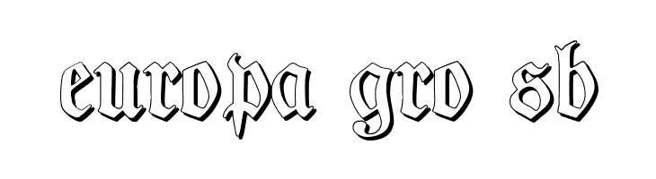 TypographerFraktur Shadow  Free Fonts Download
