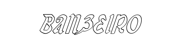 Valerius Outline Italic  Free Fonts Download