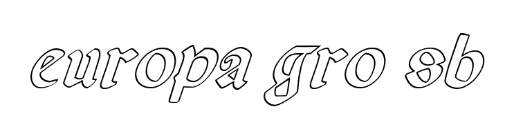 Valerius Outline Italic  Free Fonts Download